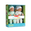 Melissa & Doug Mine to Love Twins Sebastian + Sofia Dolls 31731